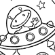 Coloriage espace